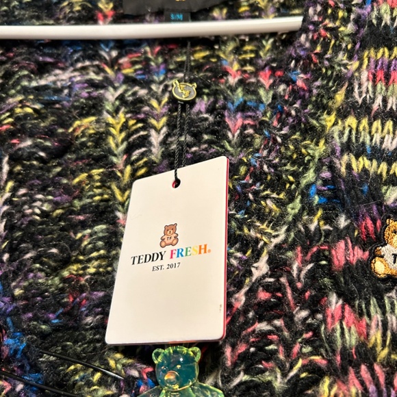 Teddy Fresh Cable Knit Tie Cardigan - Picture 2 of 4